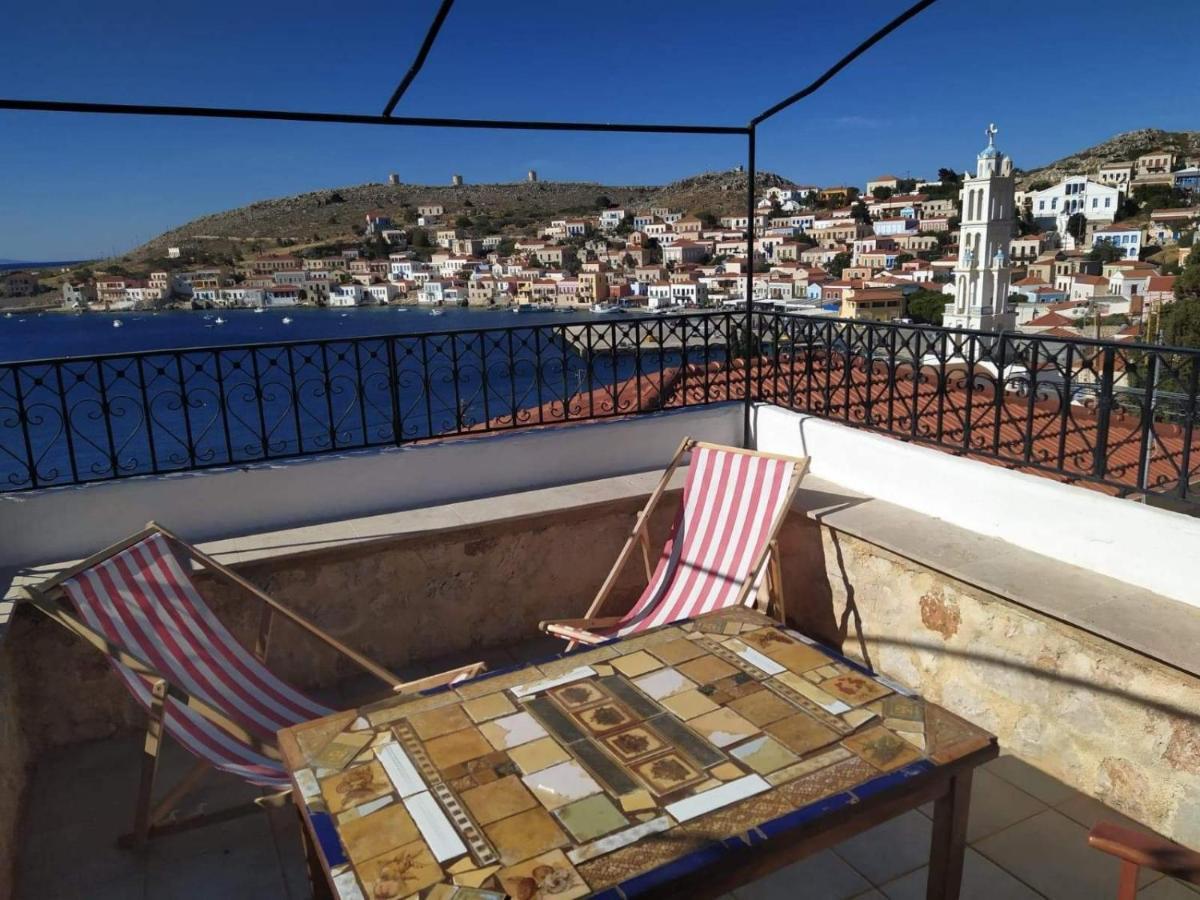 Rosalia Apartments Chalki Town Exterior photo