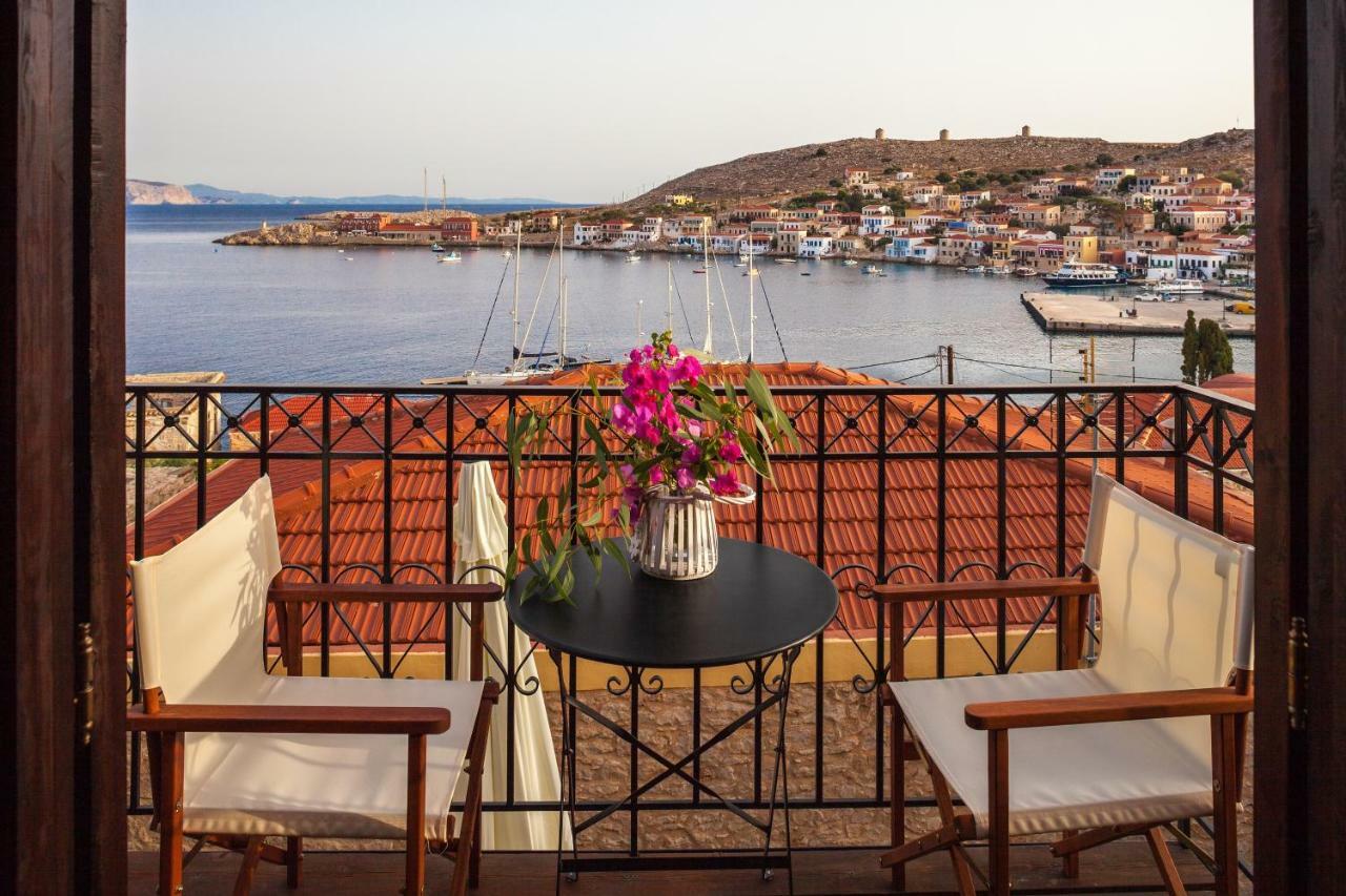 Rosalia Apartments Chalki Town Exterior photo